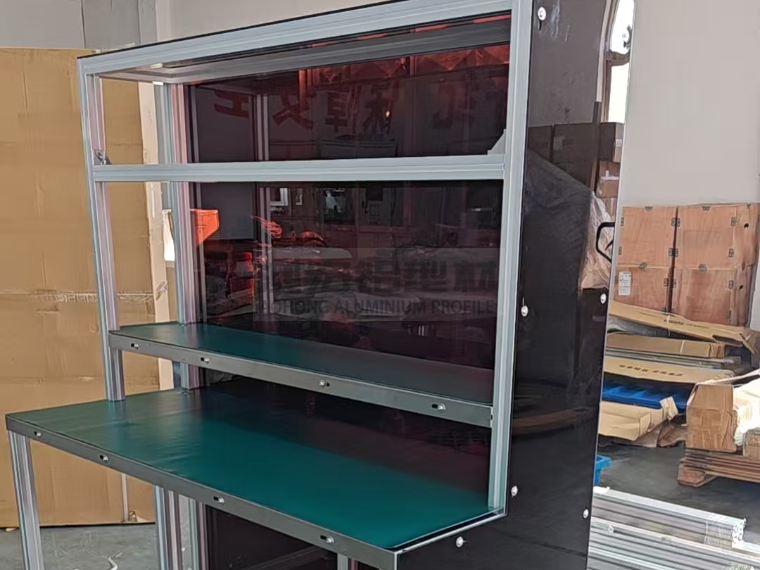 工業(yè)生產(chǎn)鋁型材架子安裝如何提升精度？-澳宏工業(yè)鋁型材