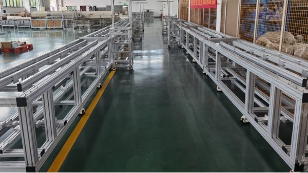 再獲信任！100100重型鋁型材打造高效“流水線”